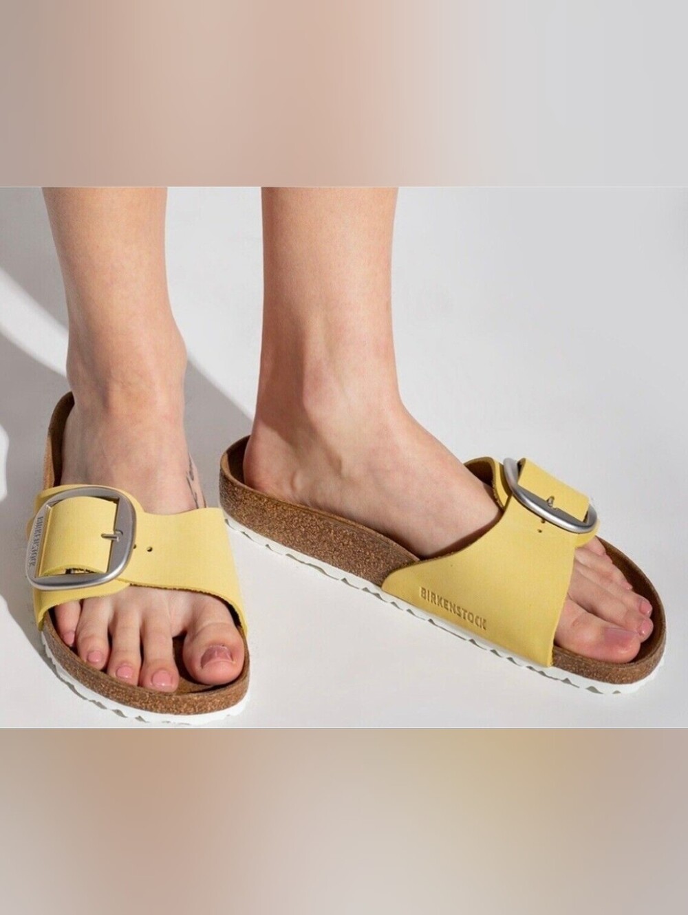 Birkenstock Madrid Big Buckle Sandals Size 39